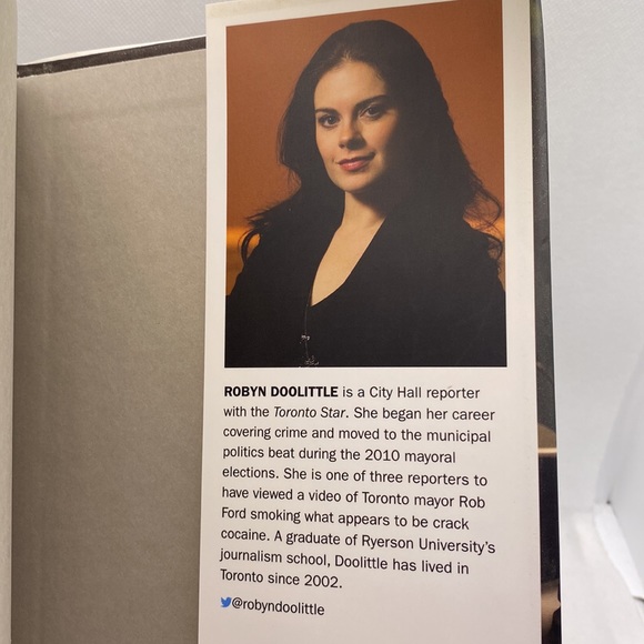 Crazy Town : The Rob Ford Story by Robyn Doolittle Hardcover Book - Picture 10 of 12